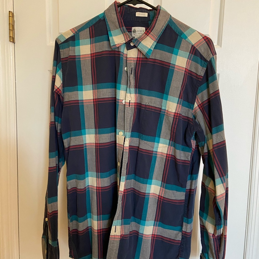 Men’s Medium J.Crew Tailored Fit Button Down